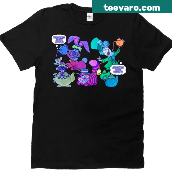 Whimsical tea party illustration T-shirt