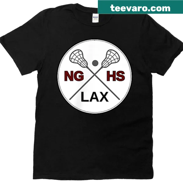 T-shirt featuring Nothgate High School Lacrosse 2025 design