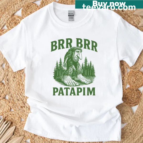 Cute illustration of Patapim the forest troll