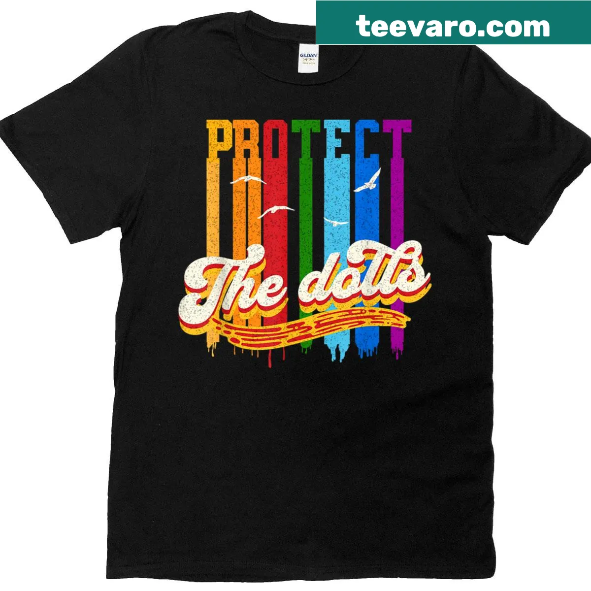 Funny quote T-shirt for Pride Month with an advocacy message — on a men's t-shirt
