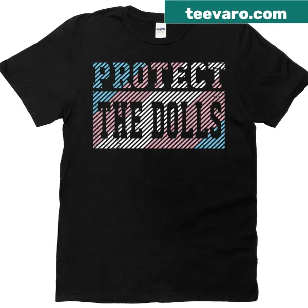 Funny LGBTQ+ T-shirt featuring the trans pride flag design
