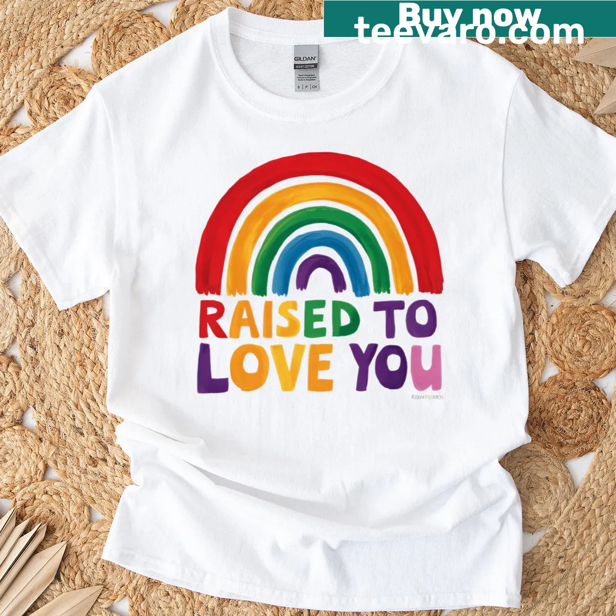 Pride-themed shirt celebrating love and acceptance from a mother — on a men's t-shirt