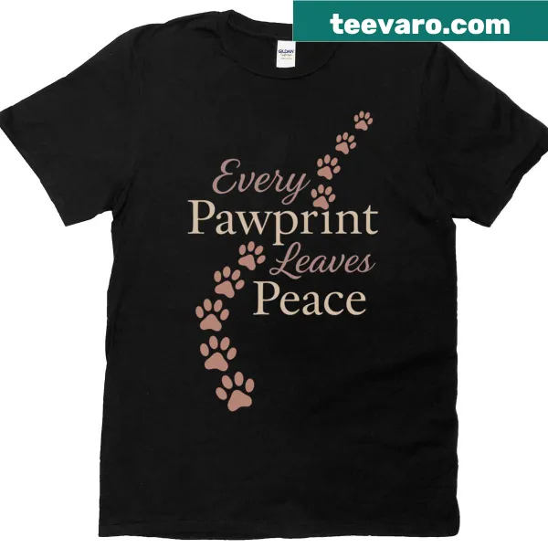 T-shirt celebrating therapy dog handlers and emotional support services