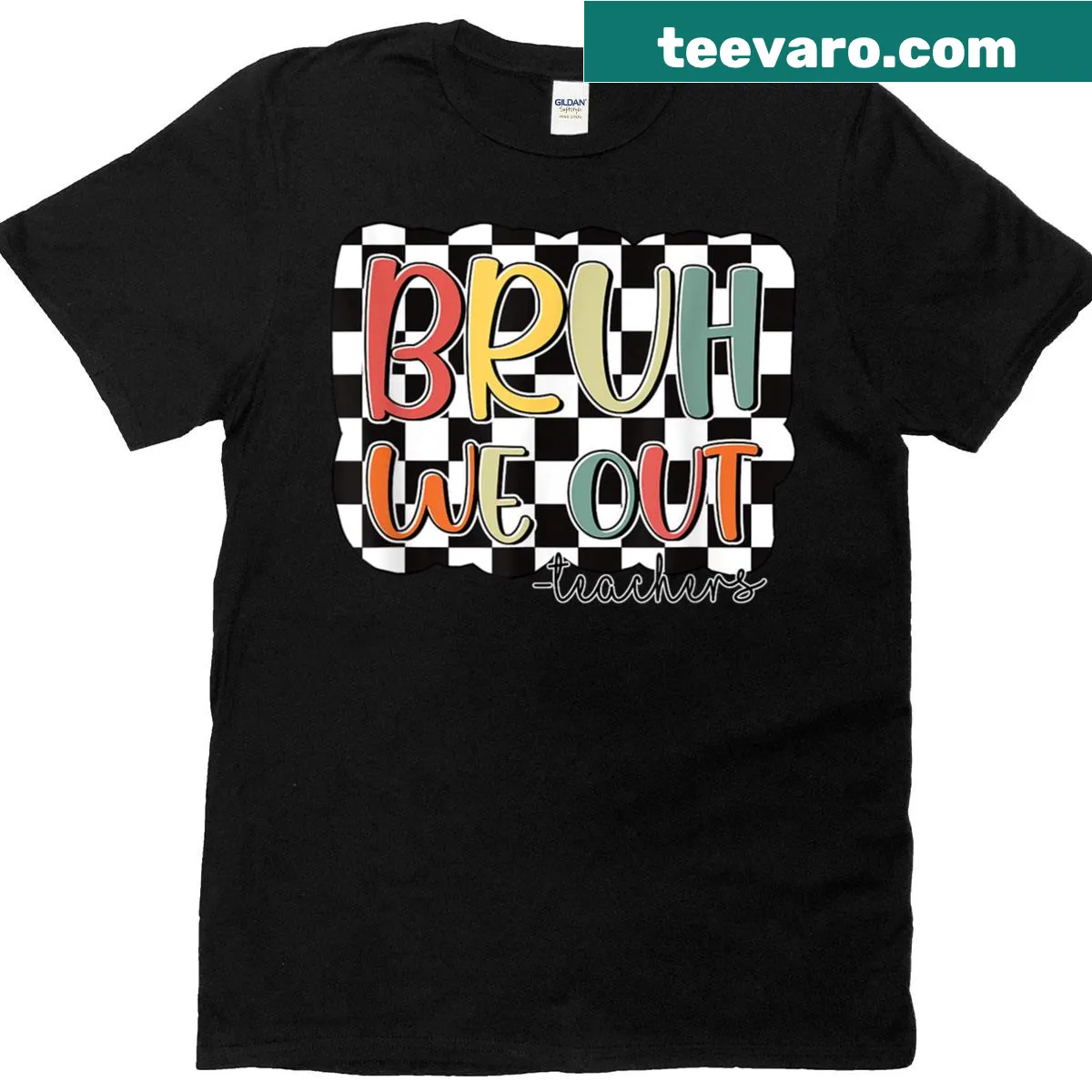 Retro Last Day of School T-shirt with humorous text — on a men's t-shirt