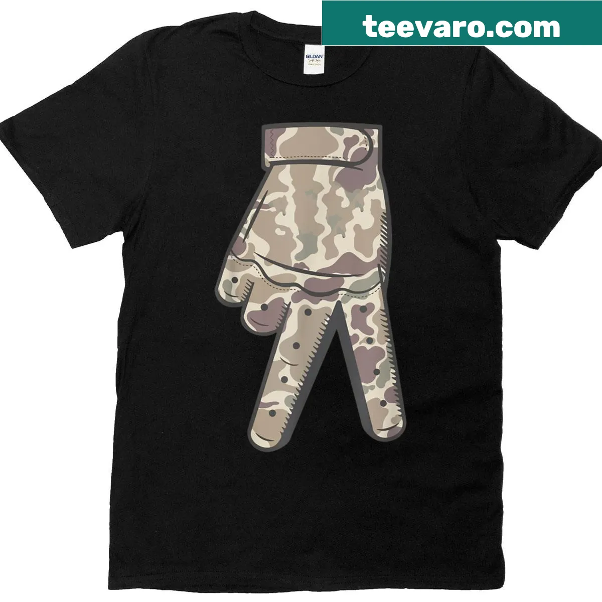 Baseball-themed t-shirt with home plate graphic and camo design — on a men's t-shirt
