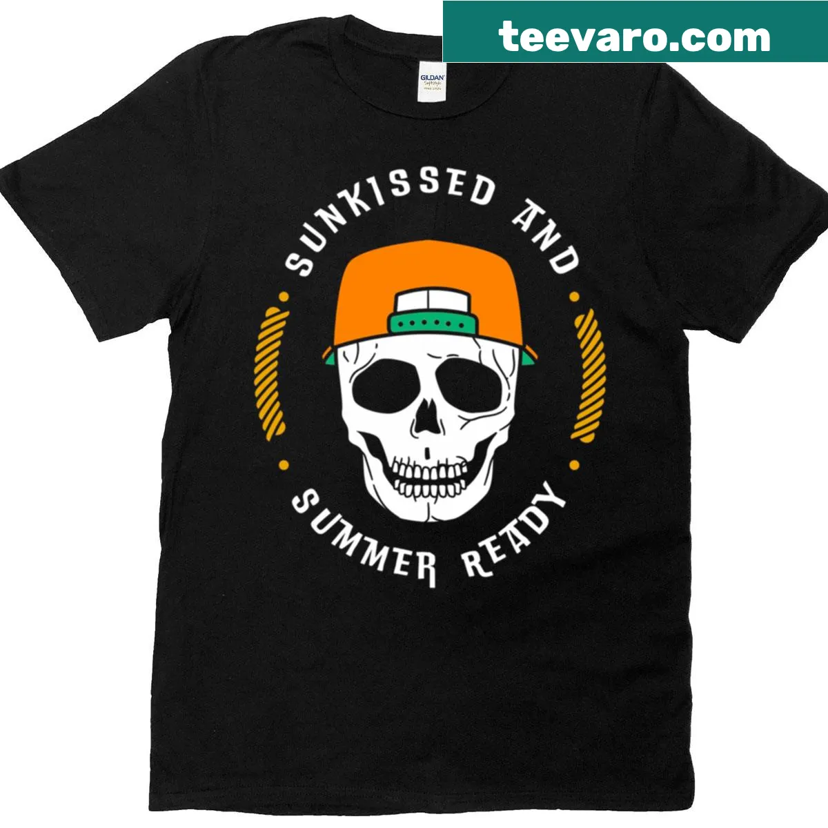 Edgy streetwear T-shirt with 'Don't Imagine' typography — on a men's t-shirt