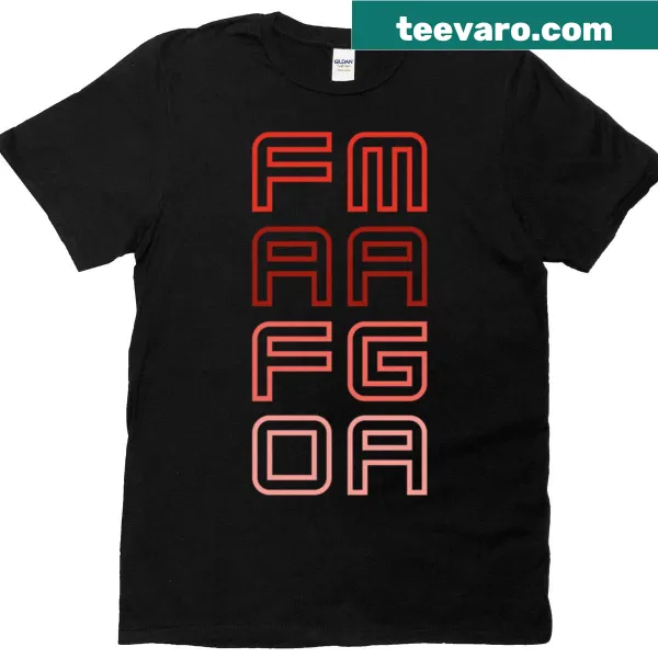 Oversized t-shirt featuring the playful phrase 'Fafo Maga'