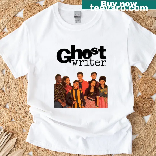 Vintage Ghostwriter TV show logo graphic T-shirt