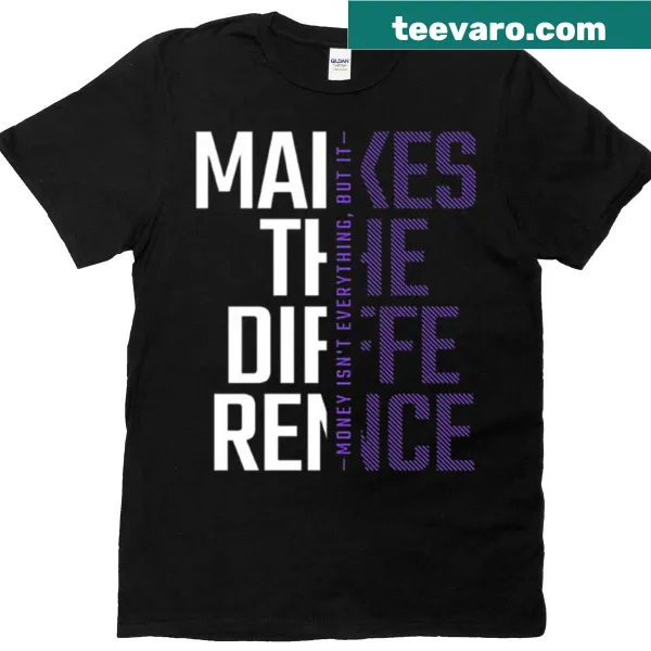 T-shirt with celebratory text for a birthday