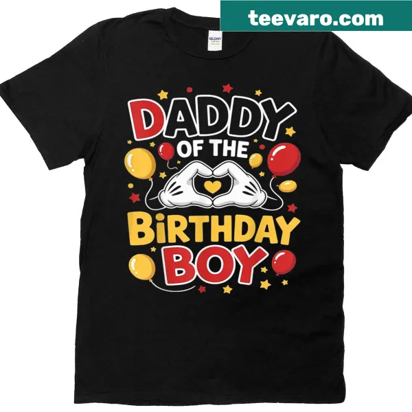 Matching family T-shirt for parties and gatherings.