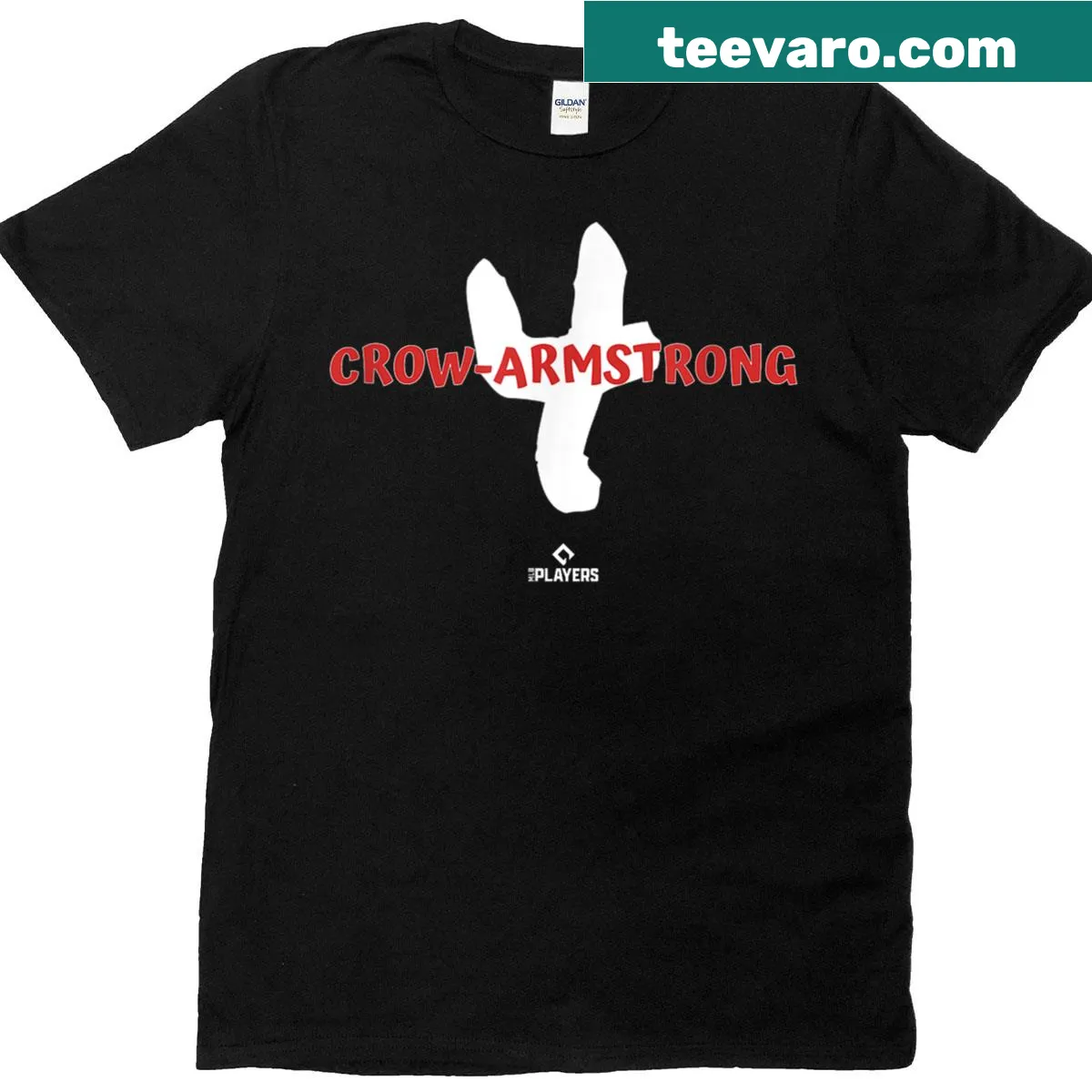 Pete Crow Armstrong Chicago Baseball T-shirt with name and number — on a men's t-shirt