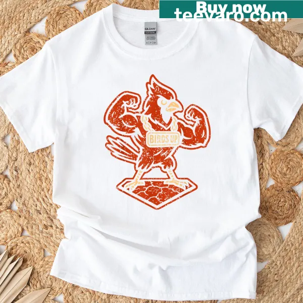 Retro-style Cardinals T-shirt featuring a vintage font design.