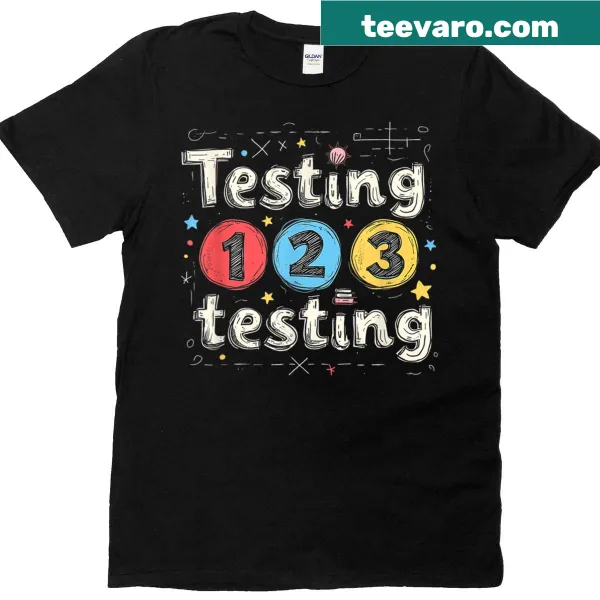 Teacher Life Pencil Test Education t-shirt with pencil graphic