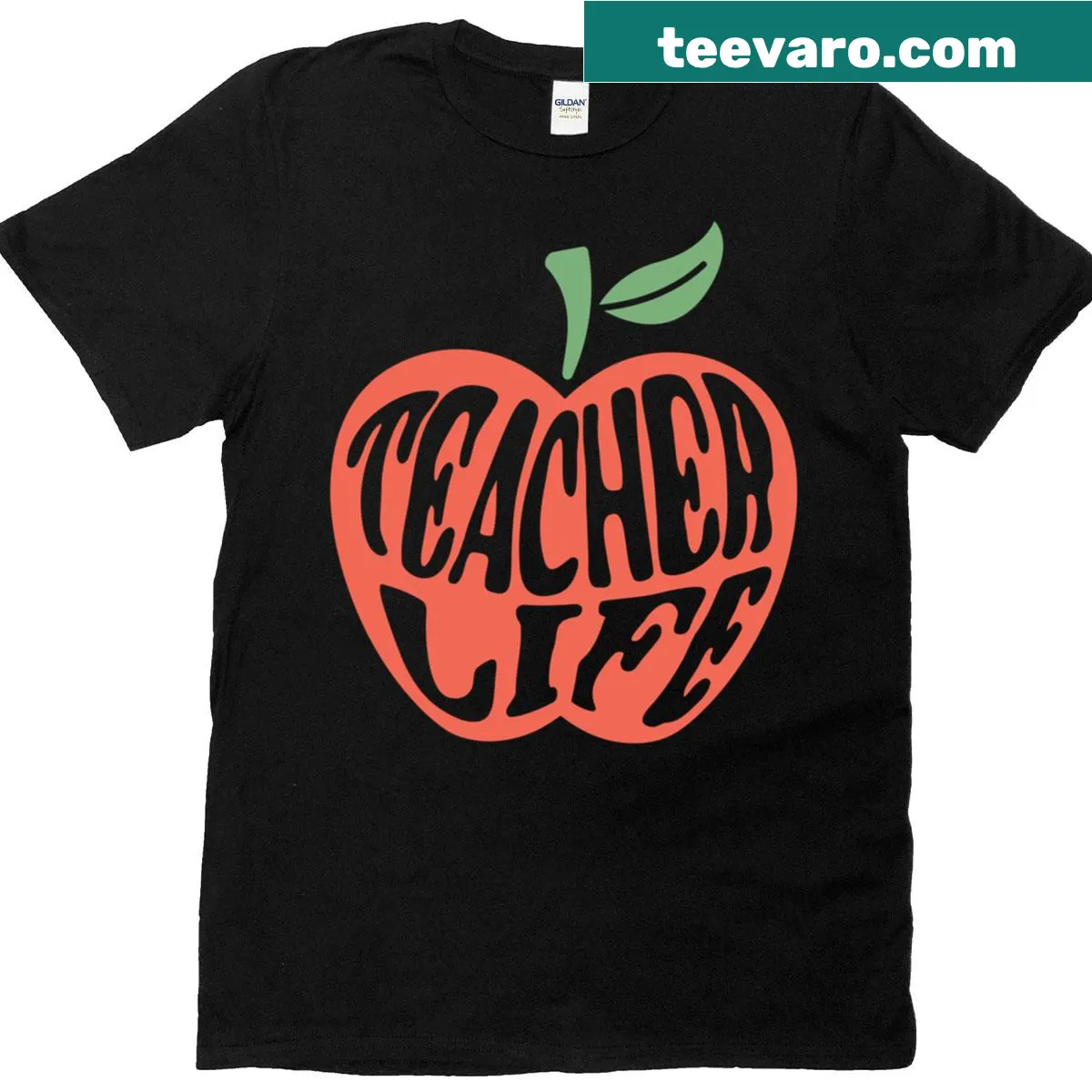 Heartwarming teacher life t-shirt for everyday wear — on a men's t-shirt