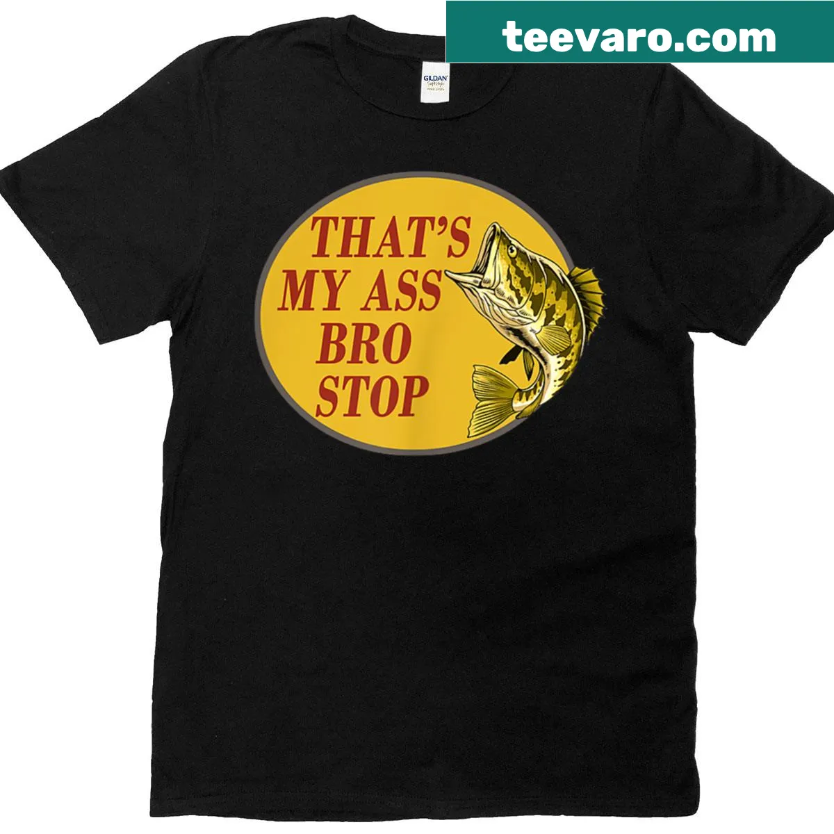 T-shirt with humorous text and edgy design on both sides. — on a men's t-shirt