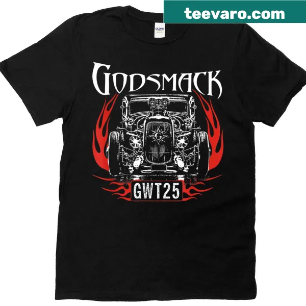 Hotrod T-shirt featuring a vintage car illustration for automotive enthusiasts