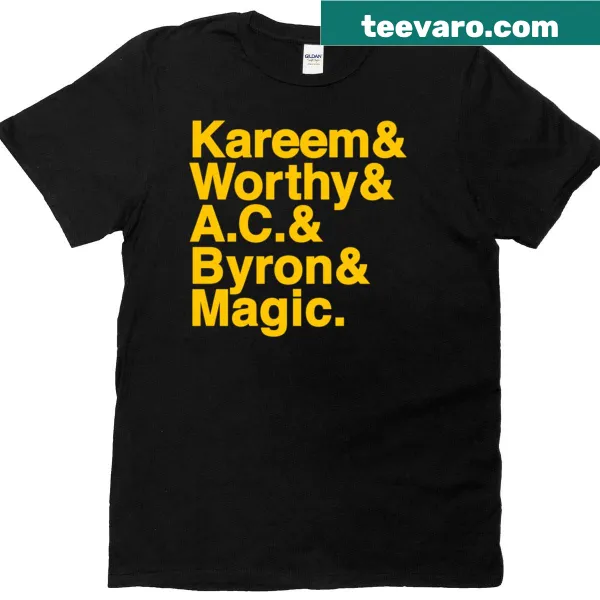 Commemorative 1988 Los Angeles basketball T-shirt