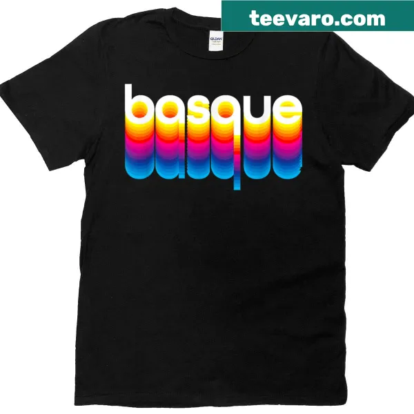 T-shirt with a colorful Basque pride graphic