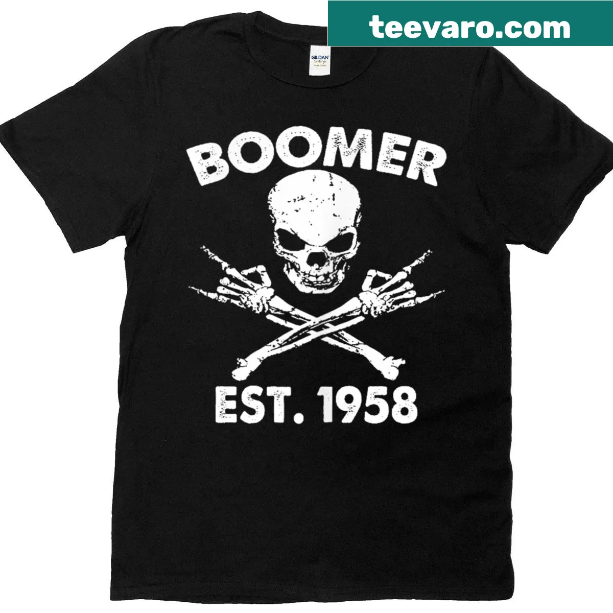 Funny T-shirt for dads with humorous text on both sides — on a men's t-shirt