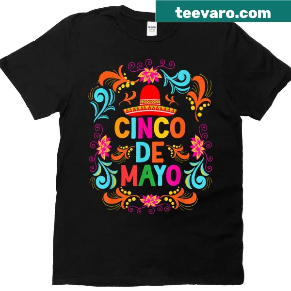 Fiesta-themed Cinco De Mayo T-shirt for friends