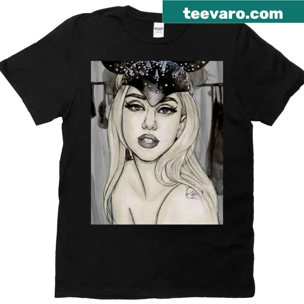 T-shirt featuring design inspired by Lady Gaga's Mayhem Album