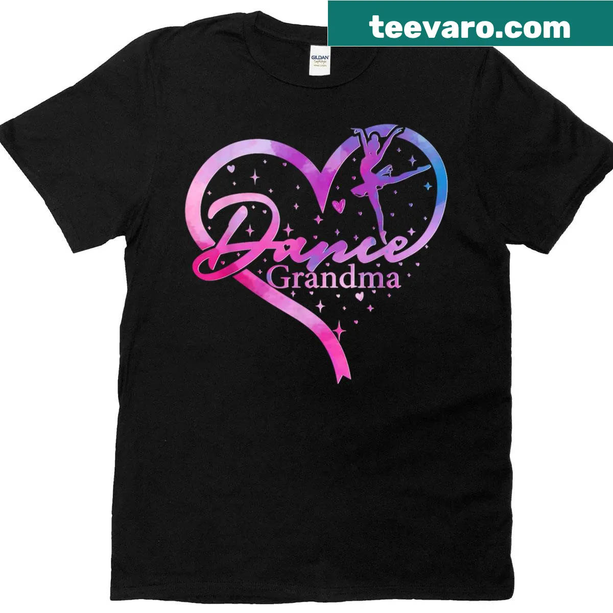 Dance-themed shirt for grandmothers with playful graphics — on a men's t-shirt