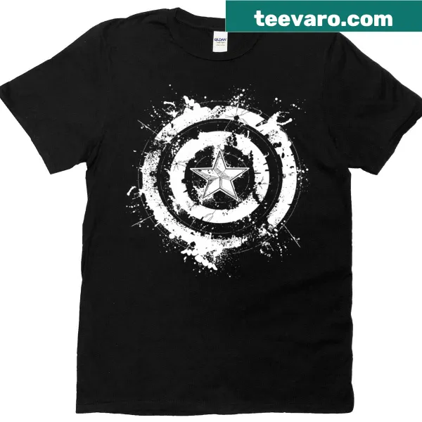 Inspirational t-shirt with bold typography reading Freedom Rising