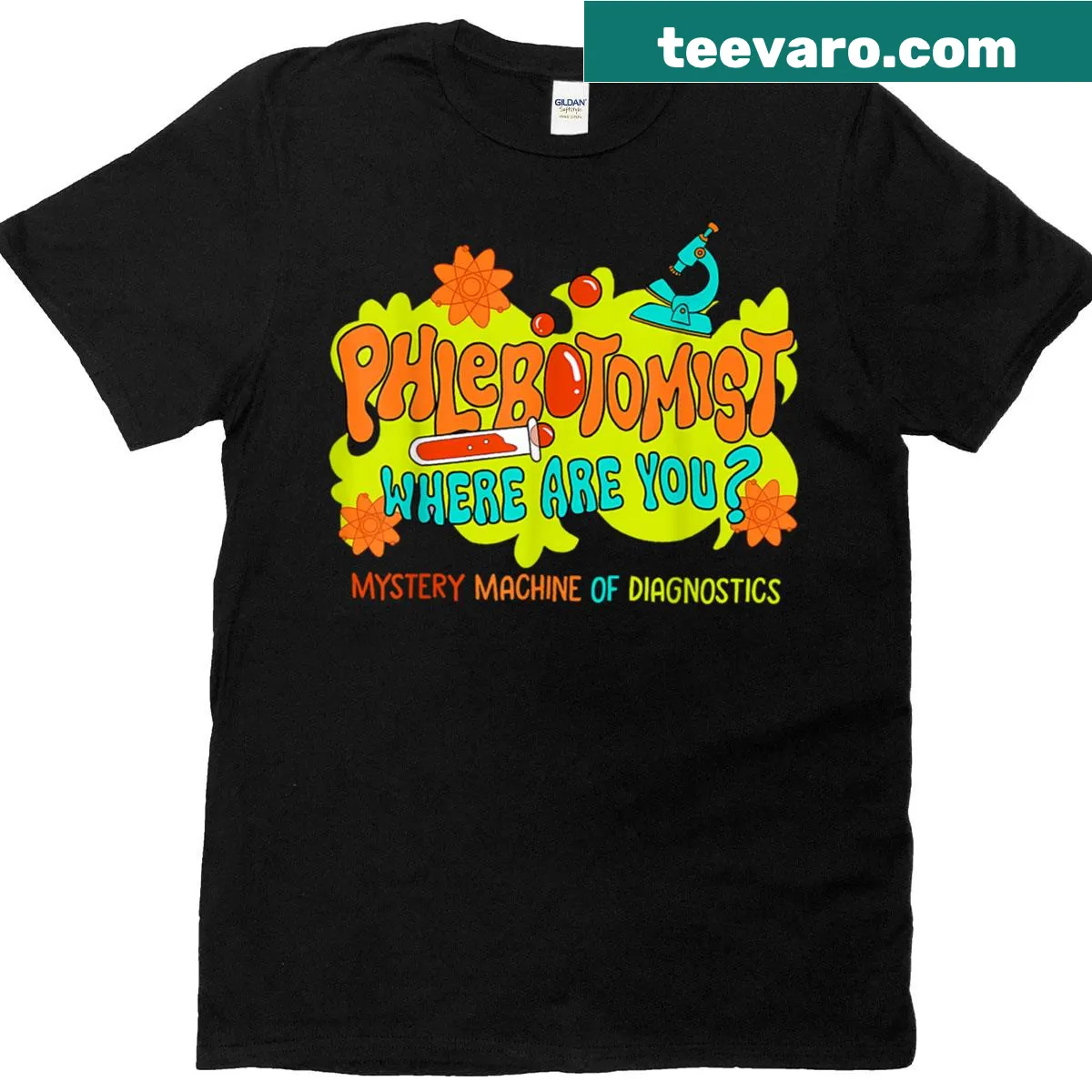 Typography design celebrating Lab Week 2025 for lab professionals — on a men's t-shirt