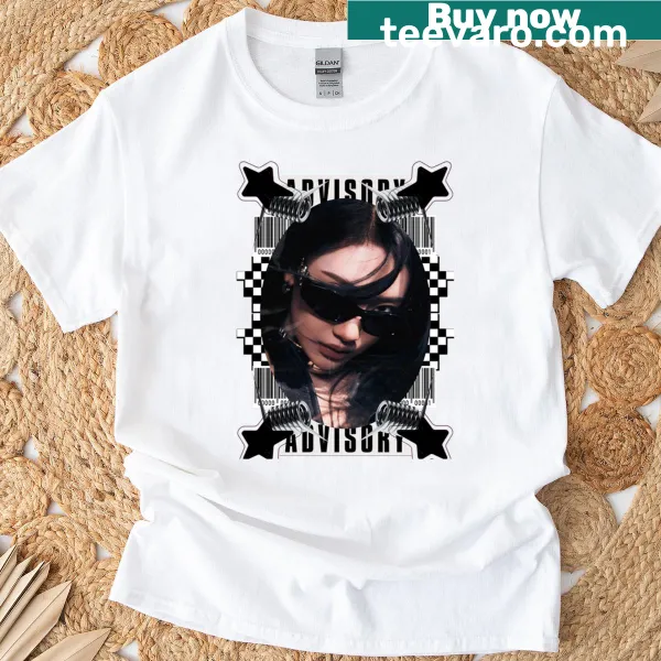 Playful Ningning graphic T-shirt inspired by Aespa