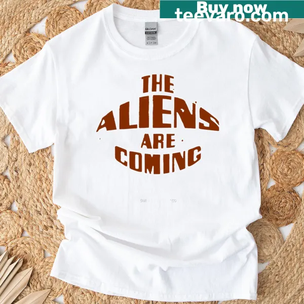 T-shirt featuring a mysterious Plan 51 graphic design