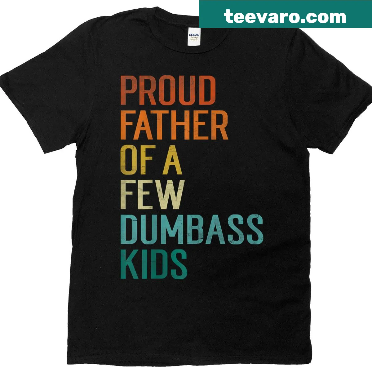 Funny dad shirt proclaiming pride in parenting with humor — on a men's t-shirt