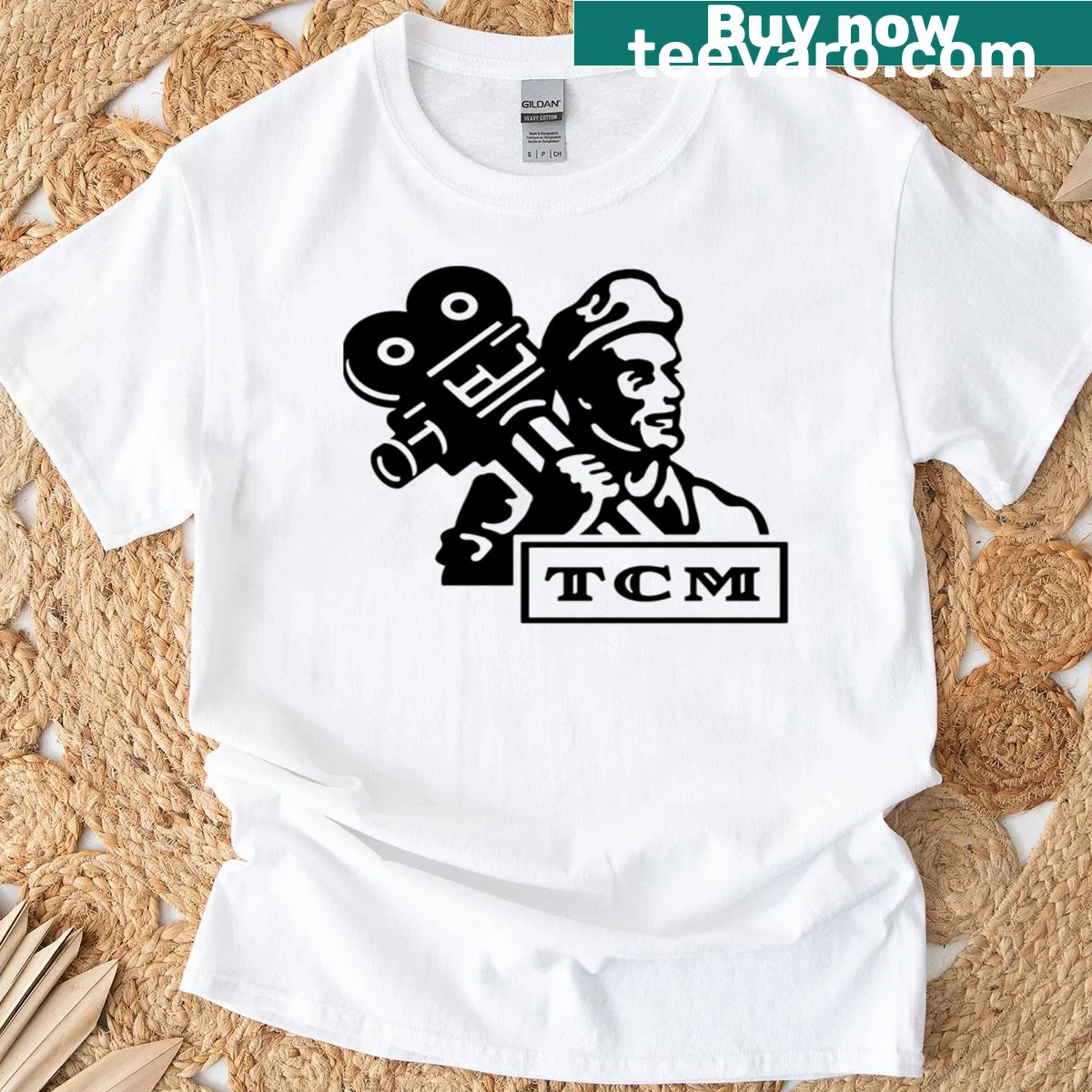 Nostalgic t-shirt honoring classic Turner movies — on a men's t-shirt