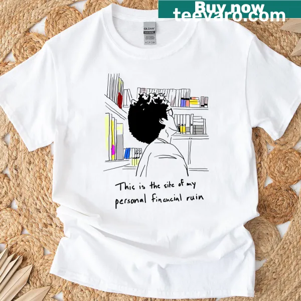 Illustration t-shirt featuring Richard Ayoade for film enthusiasts