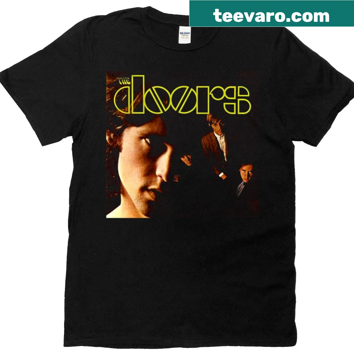 Typography design on a Rock T-shirt — on a men's t-shirt