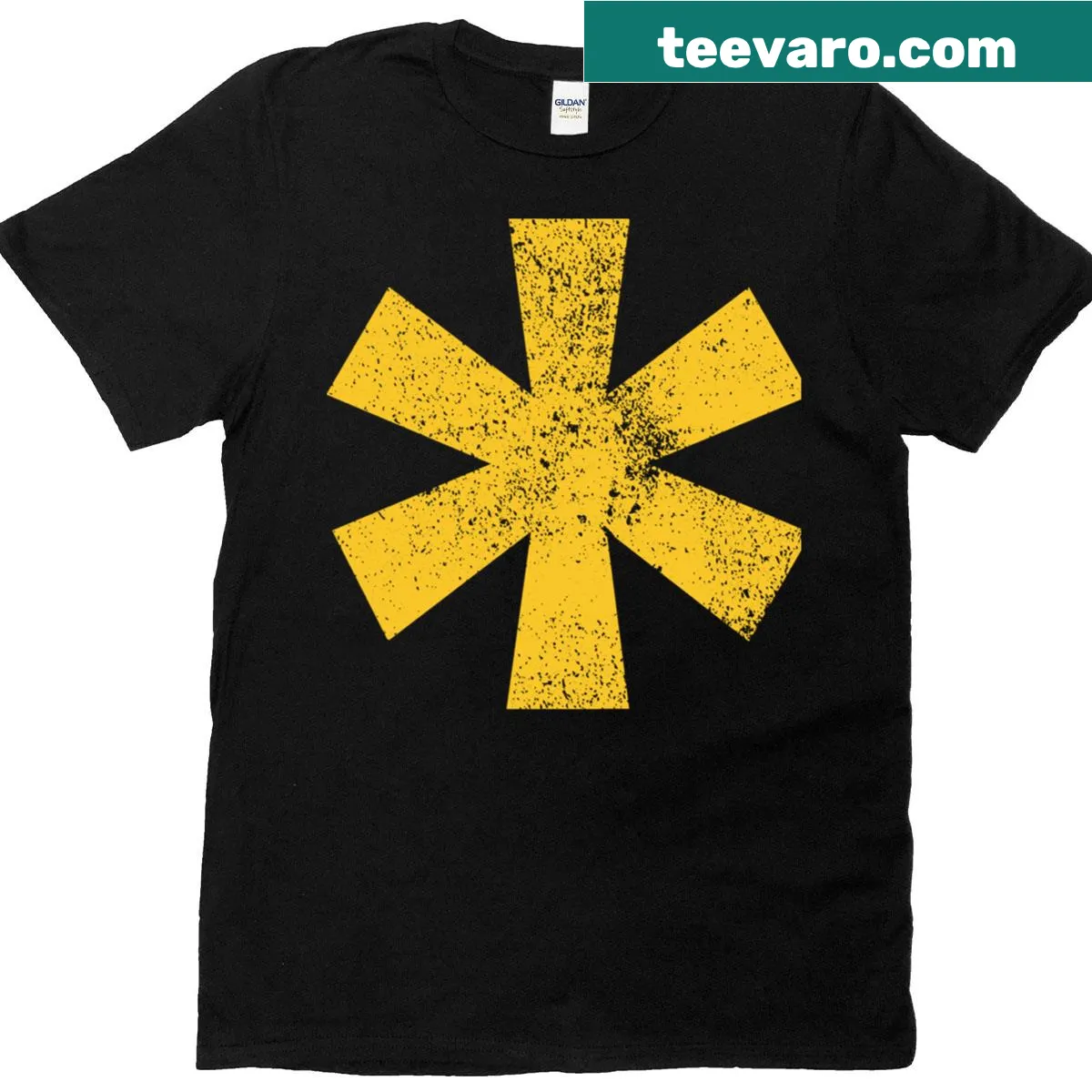 Graphic T-shirt inspired by Thunderbolts superhero team — on a men's t-shirt