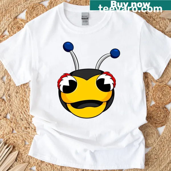 Cartoon-style t-shirt featuring a lively Thunderbug design