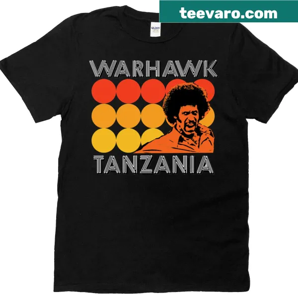 Illustration of Tanzania on a travel-themed T-shirt