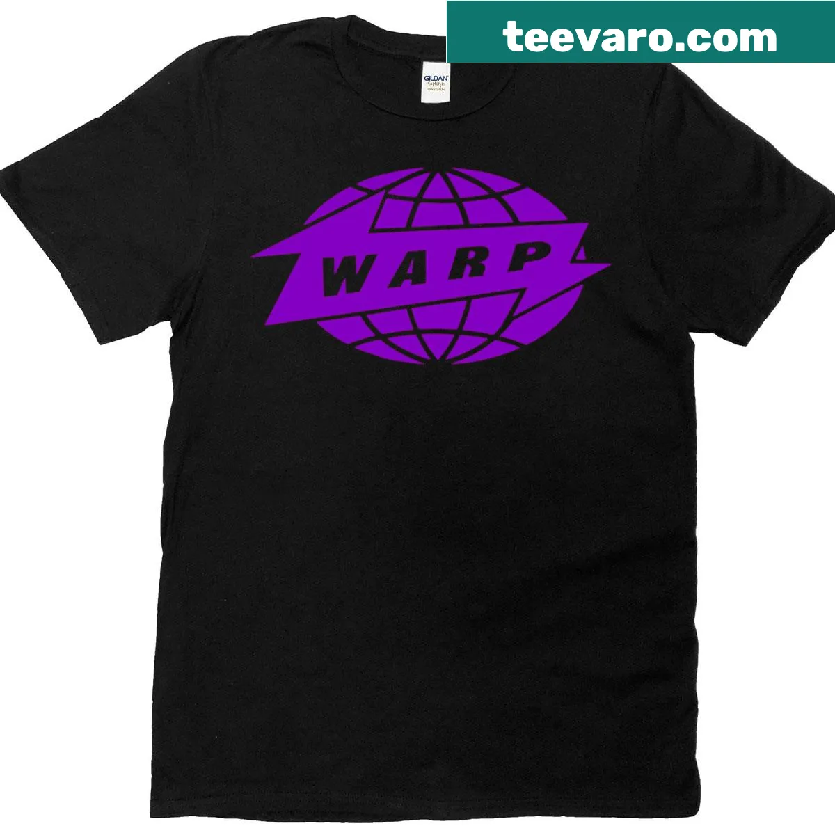 Abstract warped design on a modern T-shirt — on a men's t-shirt