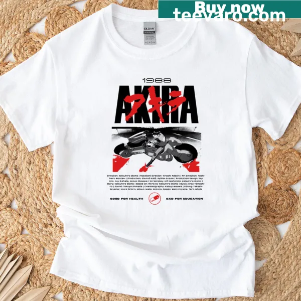 Graphic t-shirt inspired by Akira anime