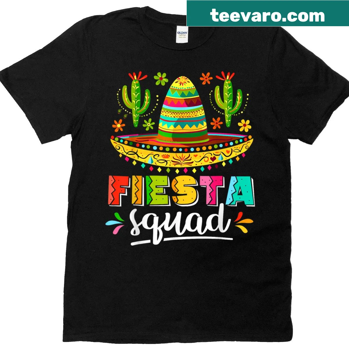 Cinco De Mayo matching family T-shirts — on a men's t-shirt