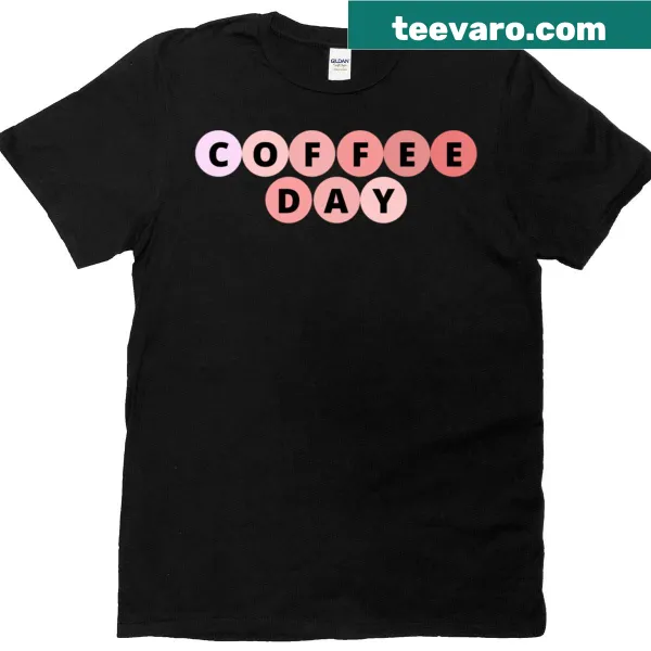 Oversized coffee-themed T-shirt celebrating coffee culture