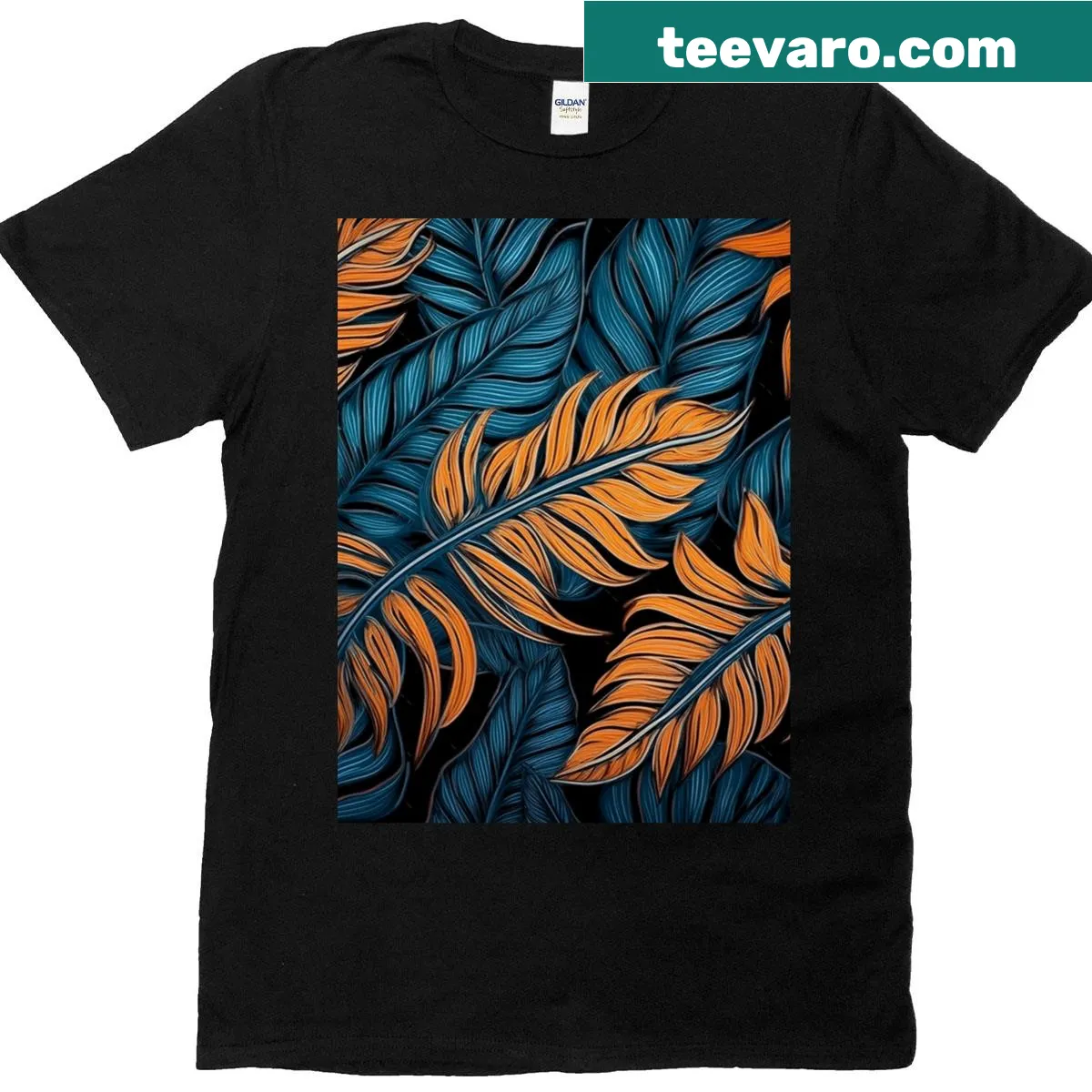 Fitness Tropical Graphic T-shirt with motivational design — on a men's t-shirt