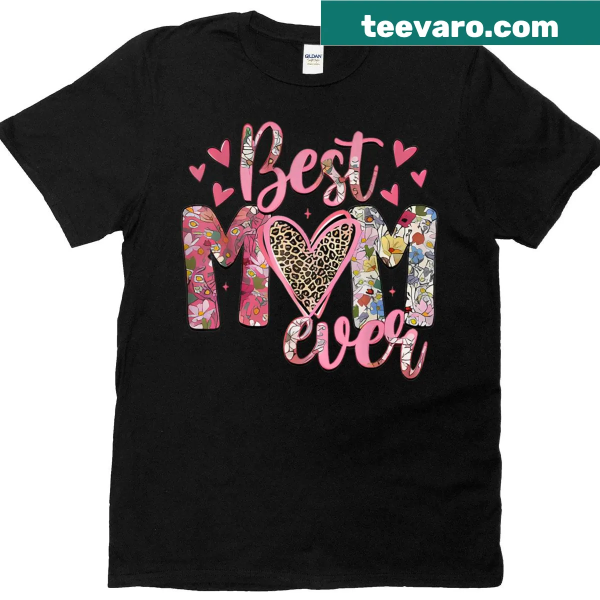 Typography T-shirt stating 'From Daughter Son Mom Kids' — on a men's t-shirt