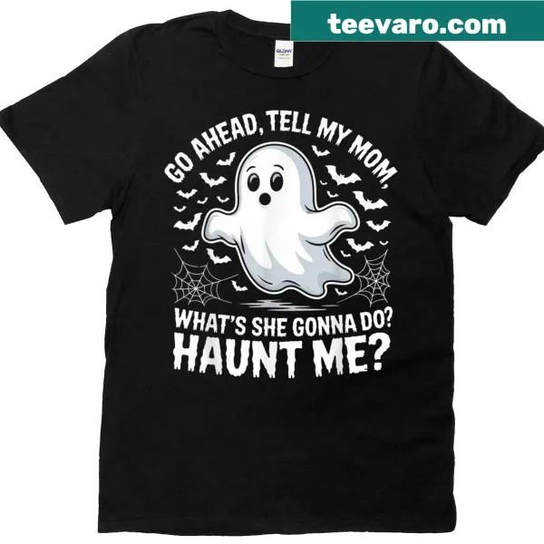 Humorous ghost design with text for mothers day