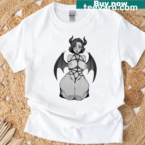 Illustrated Sguvaru manga girl t-shirt for manga fans
