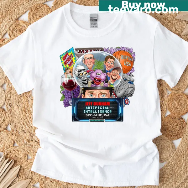 Jeff Dunham Spokane WA 2025 graphic T-shirt