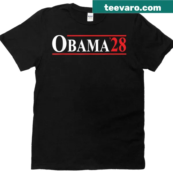 Retro vintage t-shirt featuring Obama 28 design