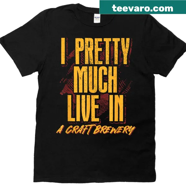 Funny craft beer bartender t-shirt with humorous text