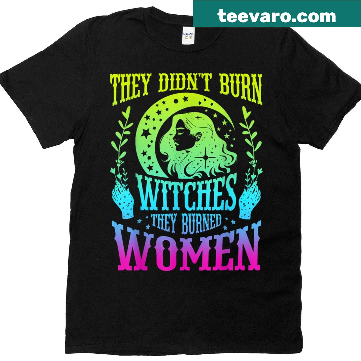 Feminist graphic highlighting women's rights message — on a men's t-shirt