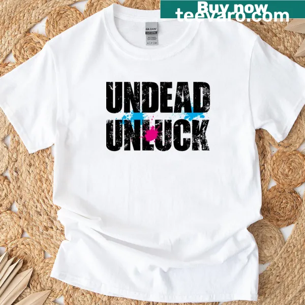 Playful paint logo graphic from Undead Unluck